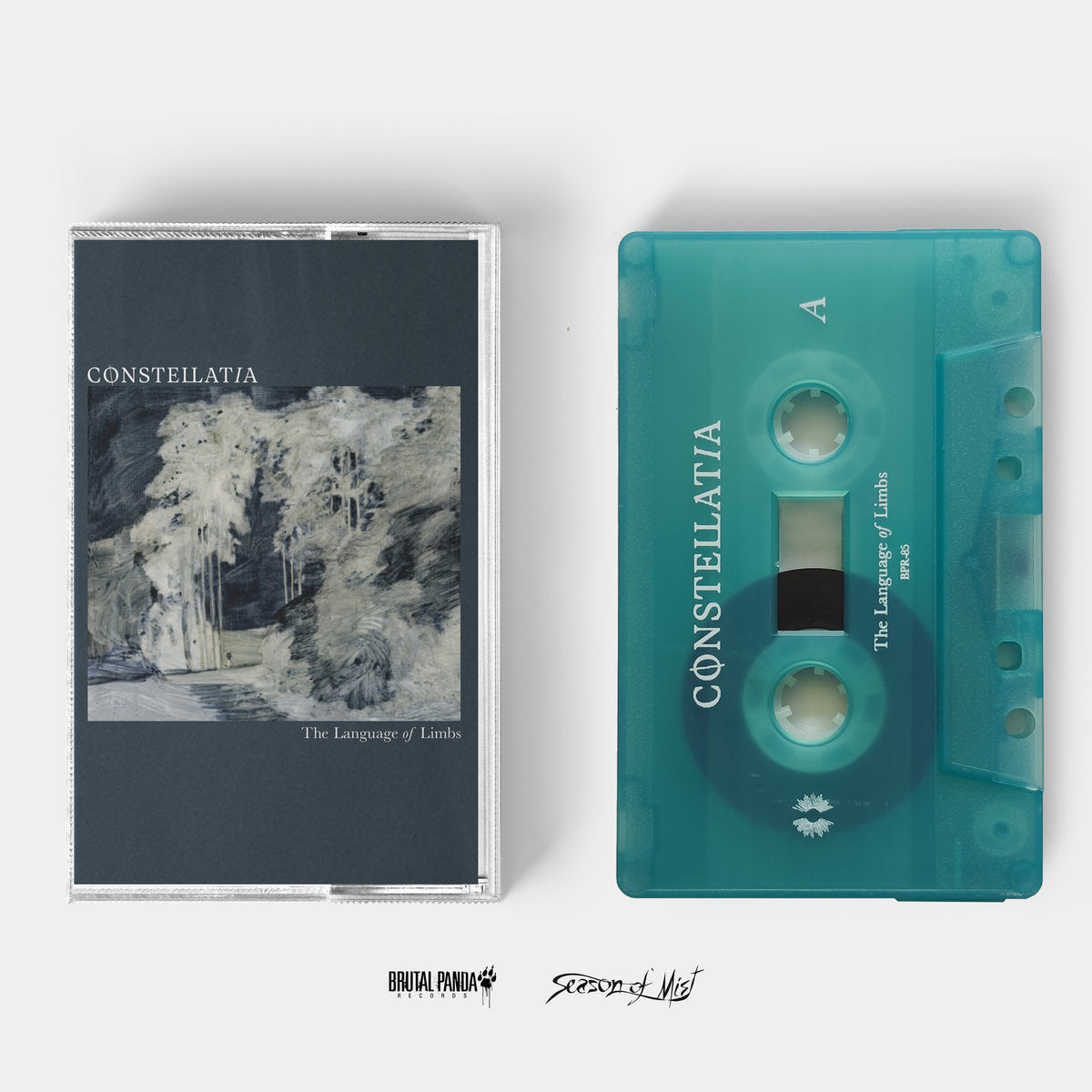 CONSTELLATIA - The Language of Limbs - Hand Painted Cassette Tape