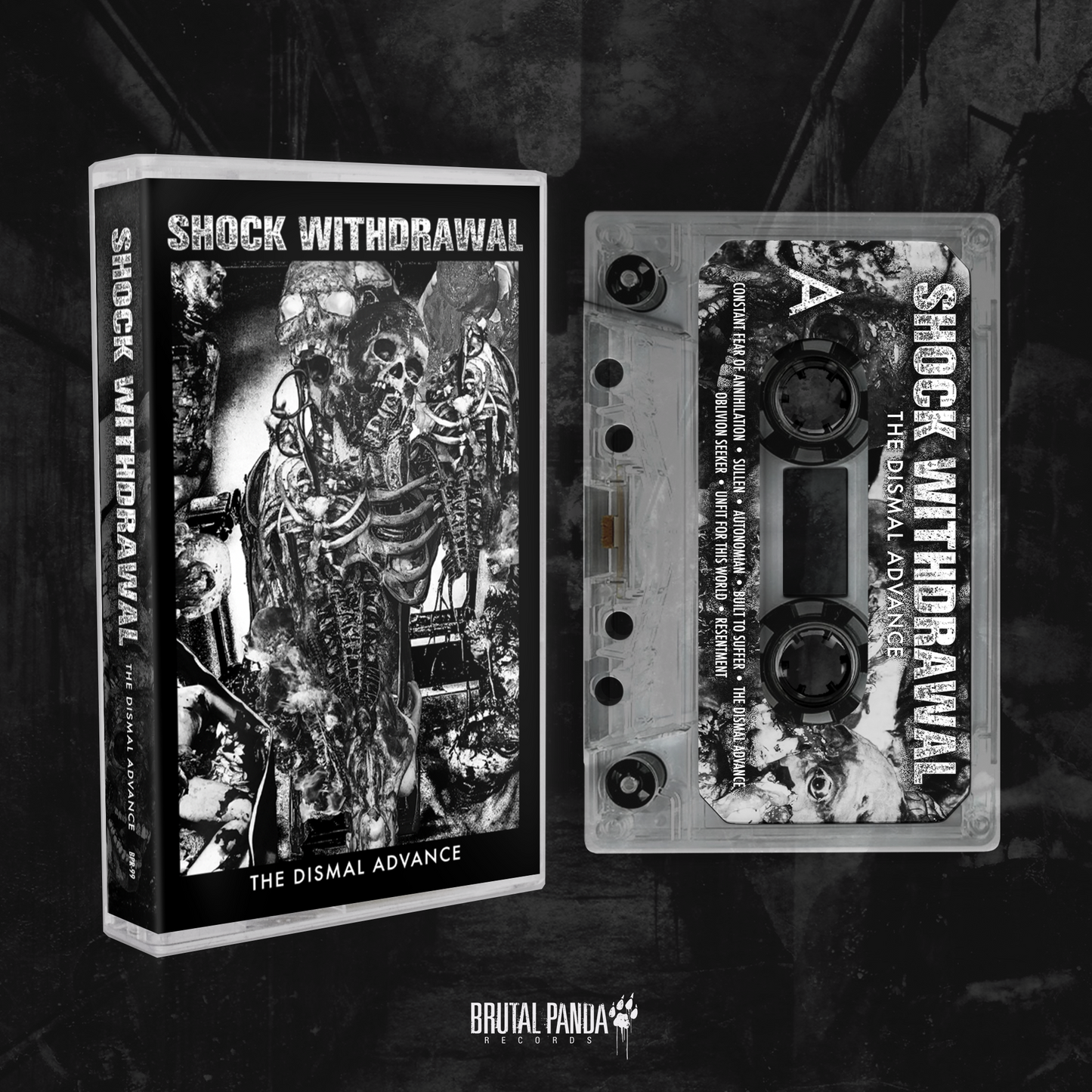 SHOCK WITHDRAWAL -  The Dismal Advance - Cassette Tape