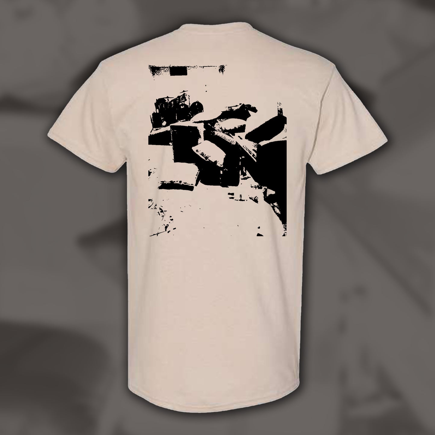 COUCH SLUT - Vice Presidential Unwelcome (JD Vance) - Beige T-Shirt (2 Sided)