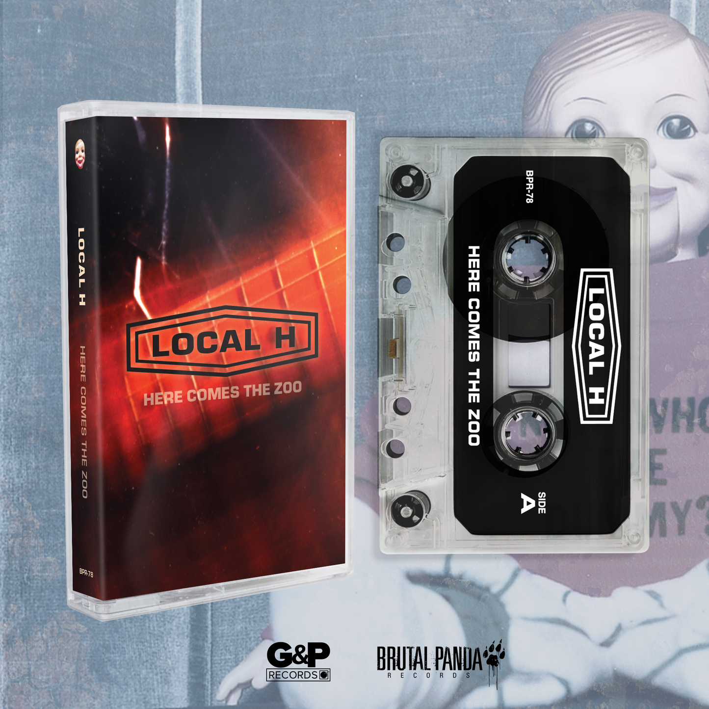 LOCAL H - Here Comes the Zoo 20th Anniversary - Cassette Tape