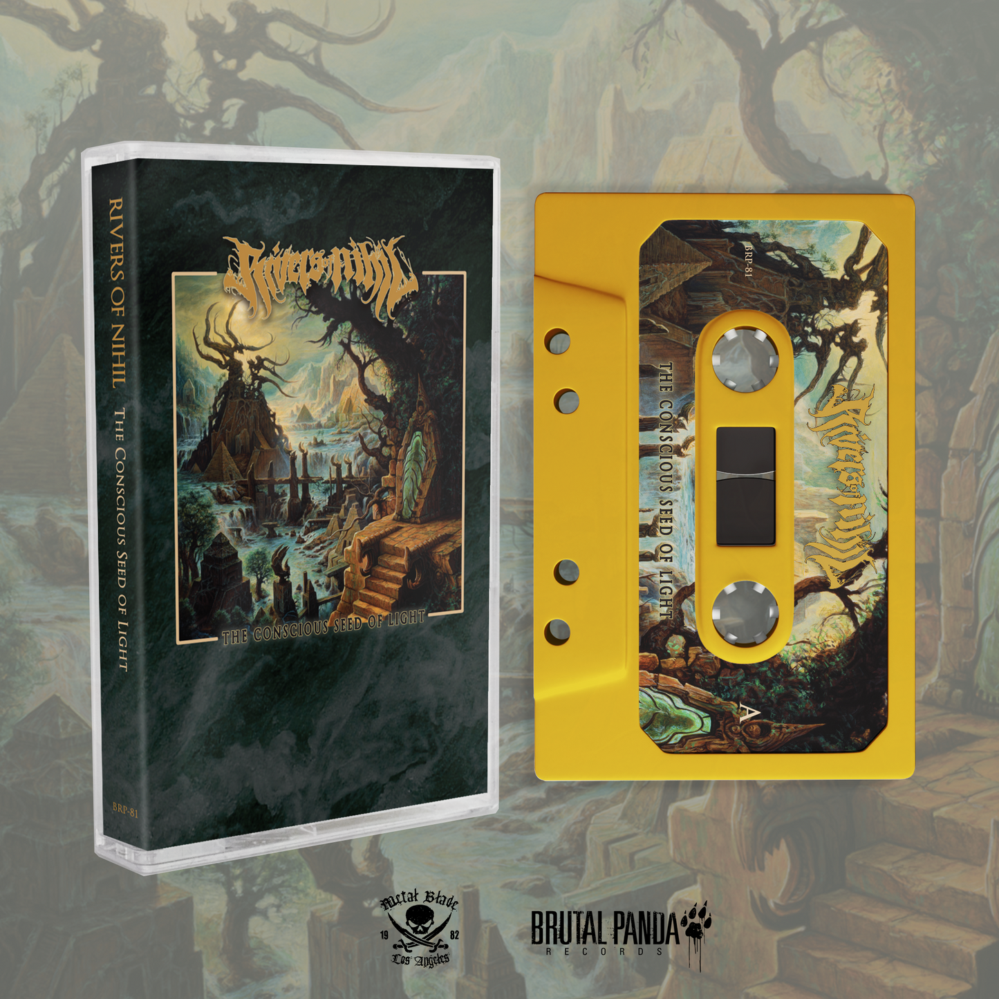 RIVERS OF NIHIL - The Conscious Seed Of Light - Cassette Tape