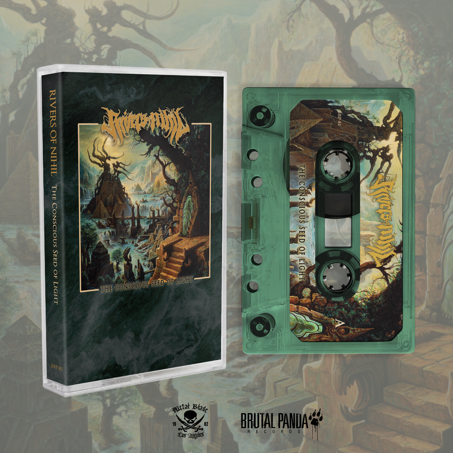 RIVERS OF NIHIL - The Conscious Seed Of Light - Cassette Tape