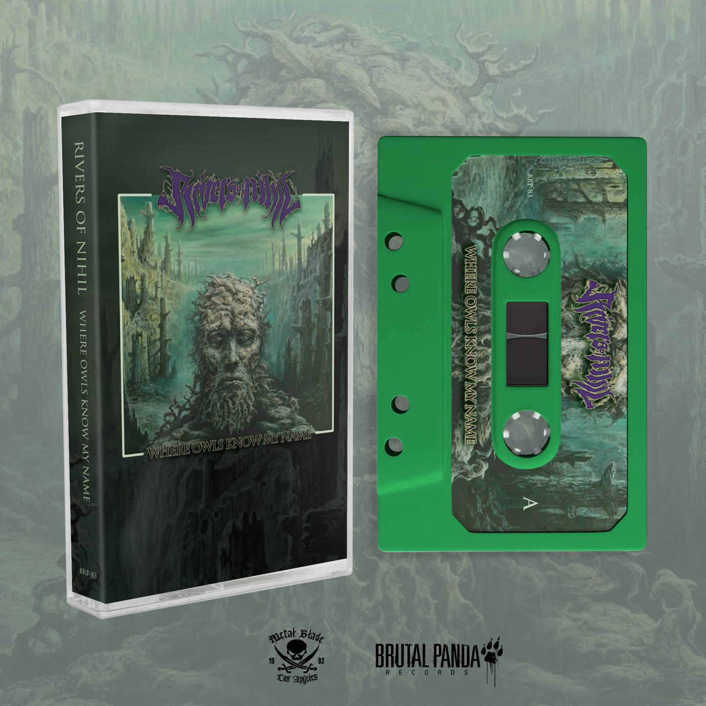 RIVERS OF NIHIL - Where Owls Know My Name - Cassette Tape