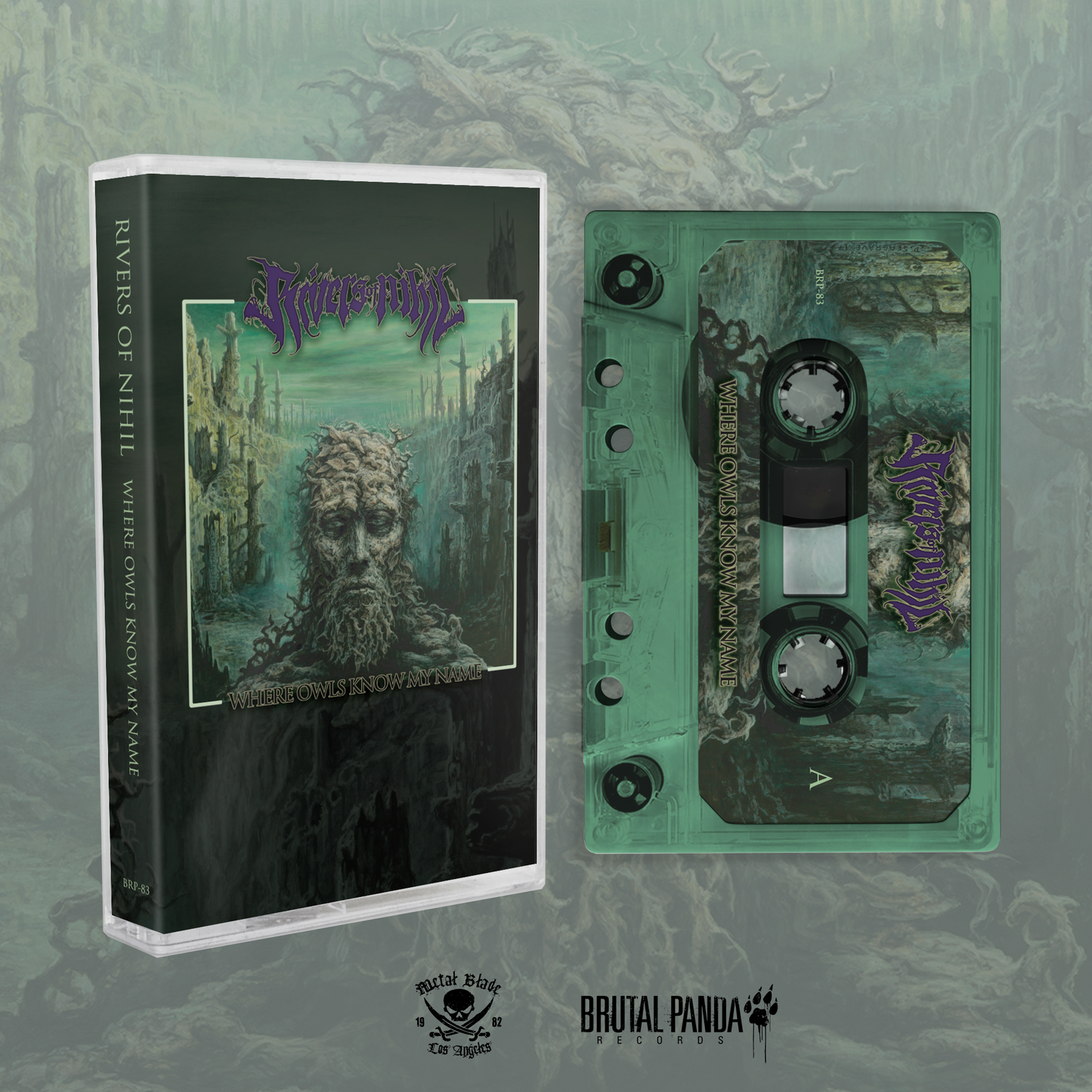 RIVERS OF NIHIL - Where Owls Know My Name - Cassette Tape