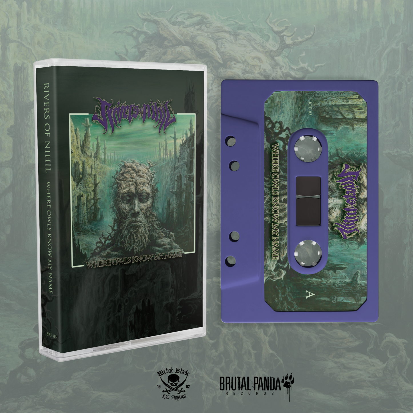 RIVERS OF NIHIL - Where Owls Know My Name - Cassette Tape