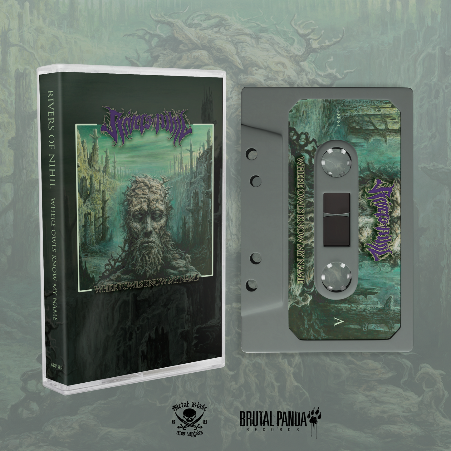 RIVERS OF NIHIL - Where Owls Know My Name - Cassette Tape