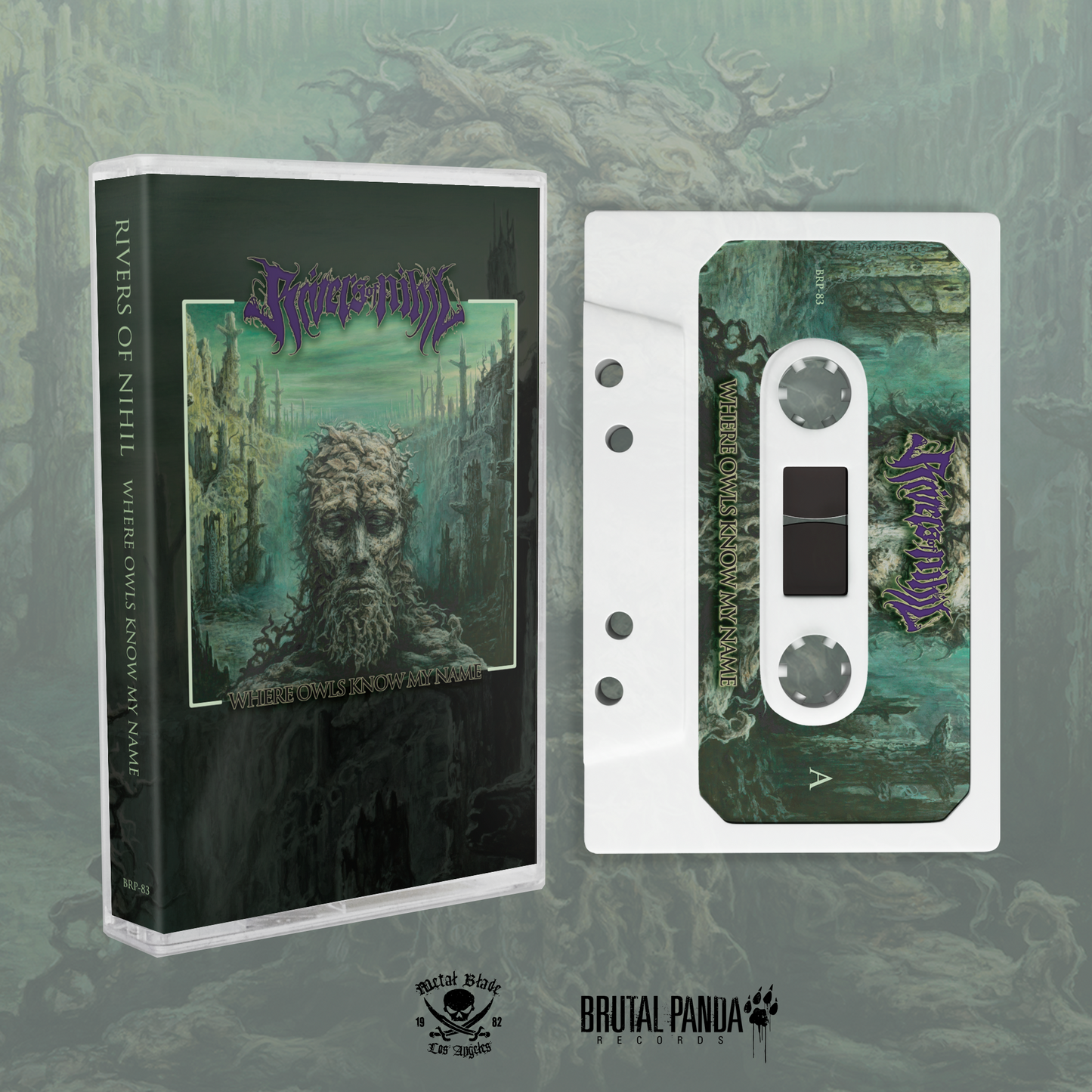 RIVERS OF NIHIL - Where Owls Know My Name - Cassette Tape