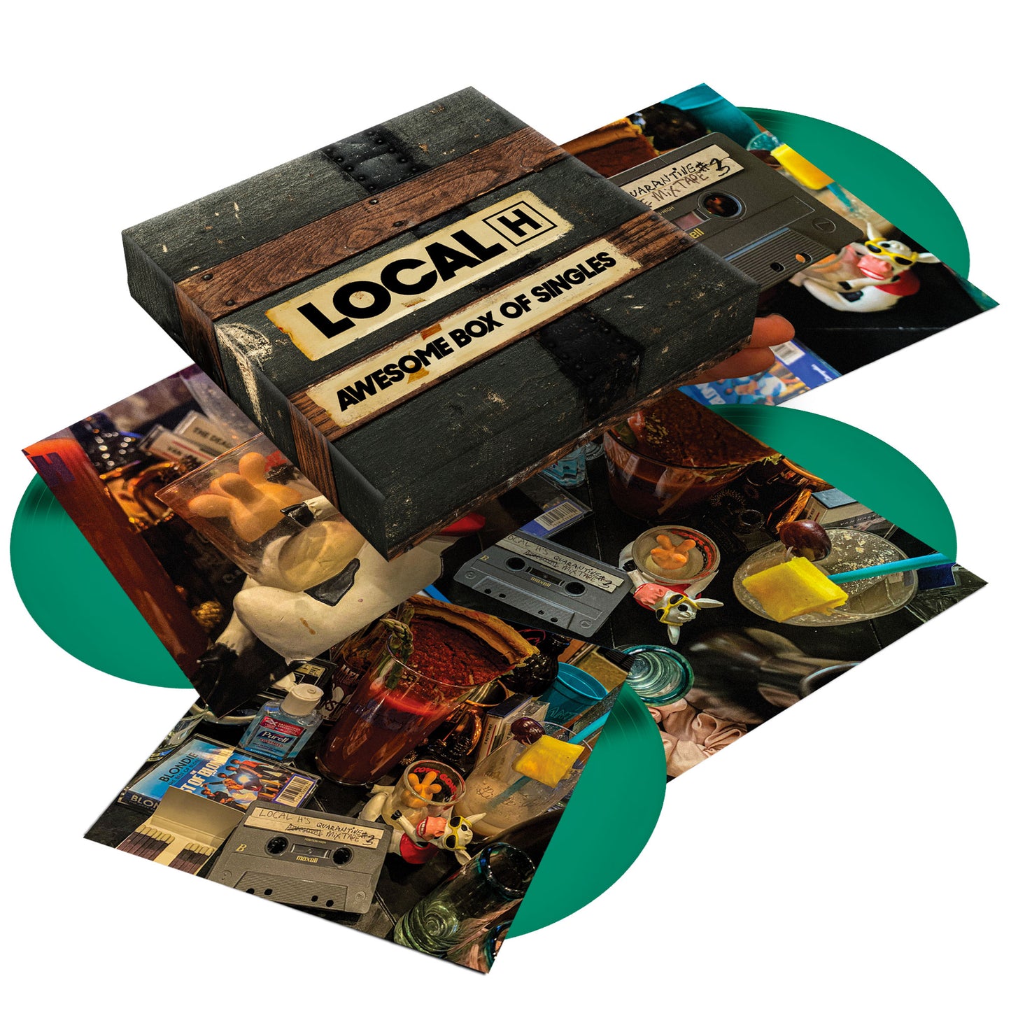 LOCAL H - Local H's Awesome Quarantine Mixtape #3 - 7" Vinyl Box Set