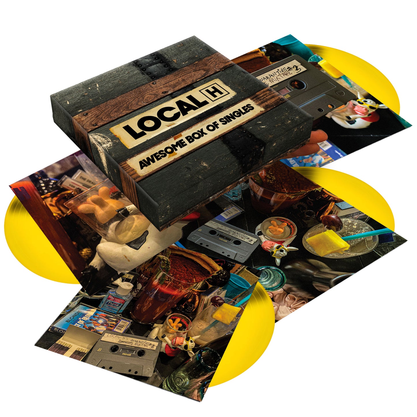 LOCAL H - Local H's Awesome Quarantine Mixtape #3 - 7" Vinyl Box Set