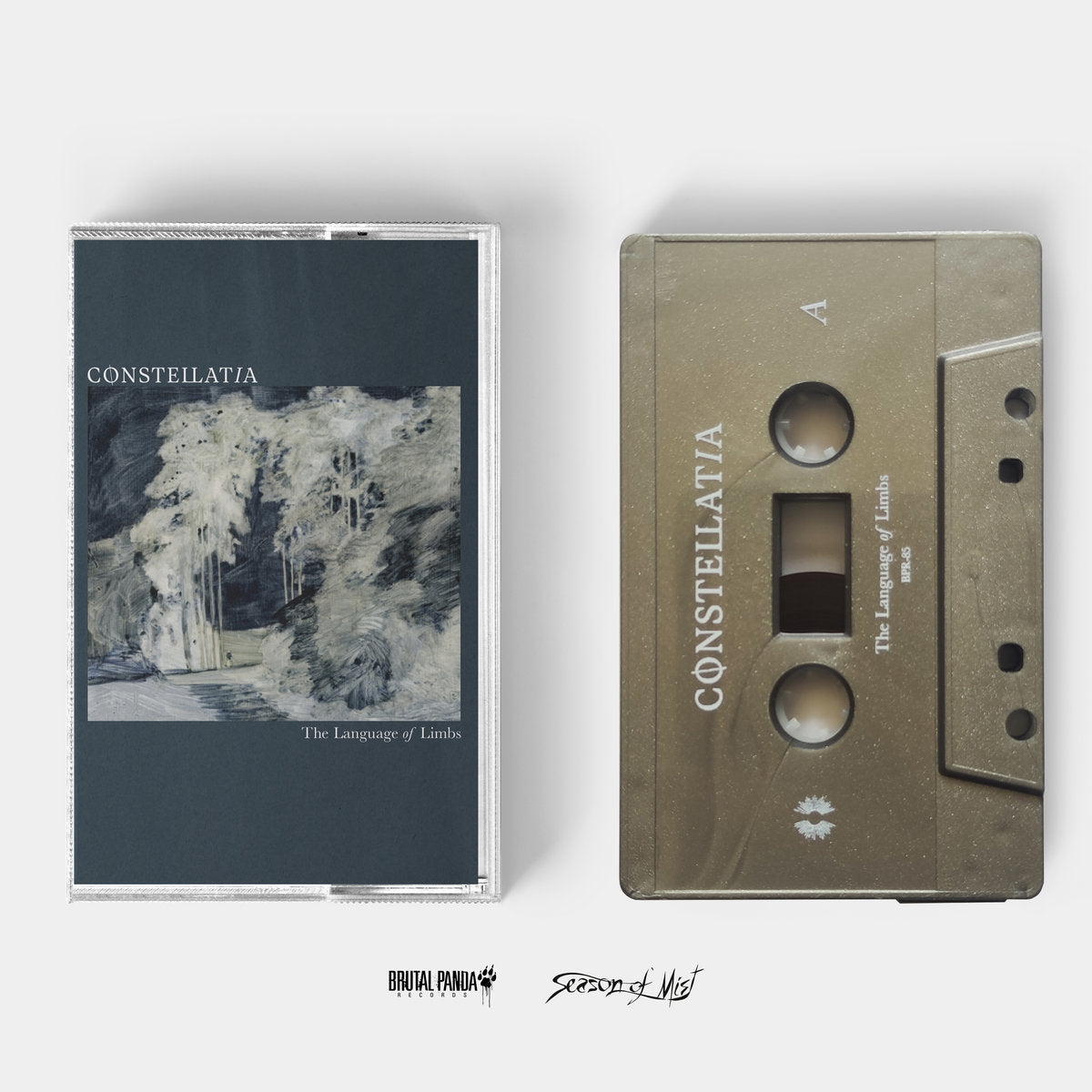 CONSTELLATIA - The Language of Limbs - Hand Painted Cassette Tape