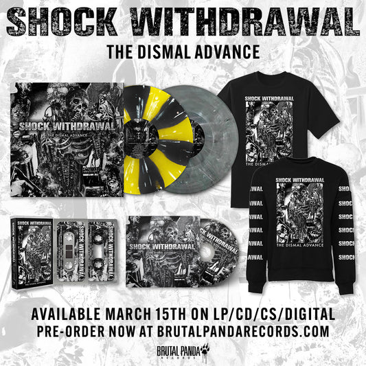 SHOCK WITHDRAWAL  - The Dismal Advance - Vinyl + Shirt Bundle
