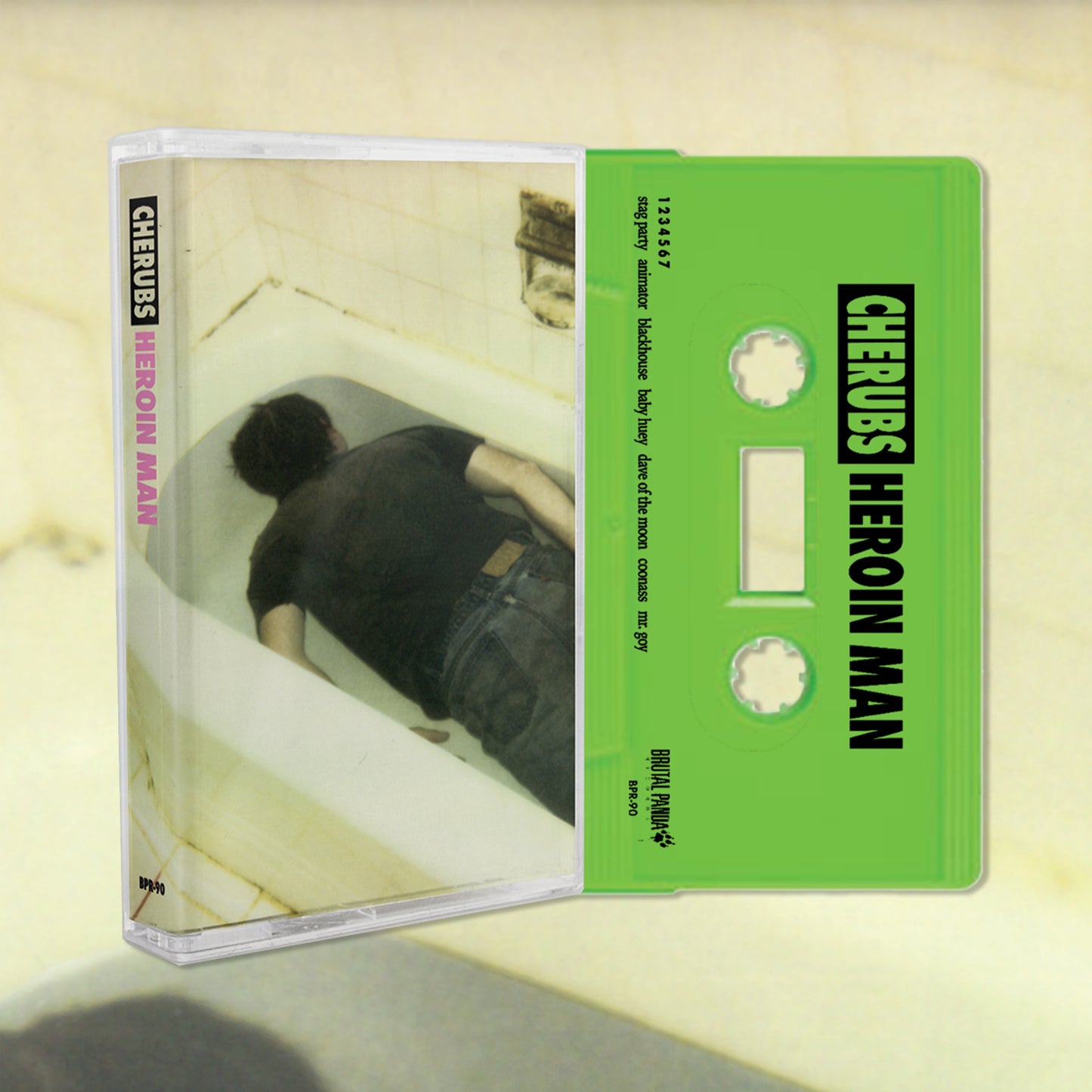 CHERUBS - Heroin Man - Cassette Tape