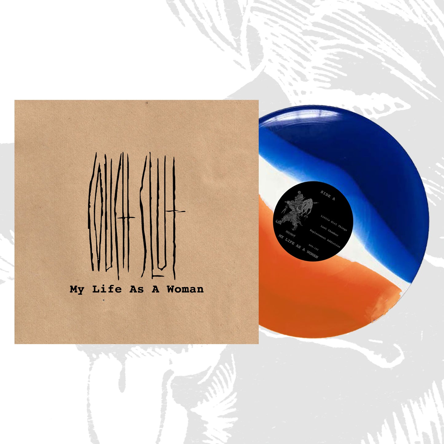 COUCH SLUT - My Life As A Woman - Vinyl + T-Shirt Bundle