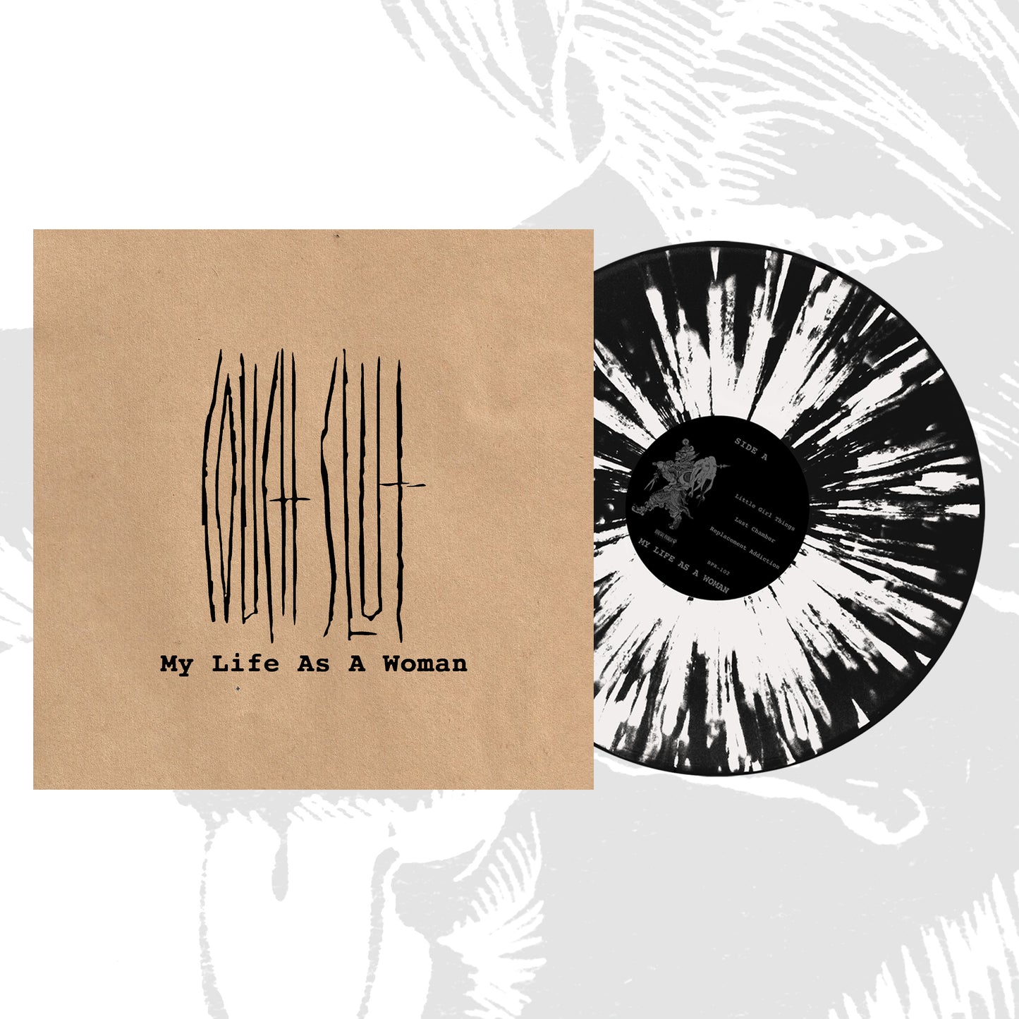 COUCH SLUT - My Life As A Woman - Vinyl + T-Shirt Bundle