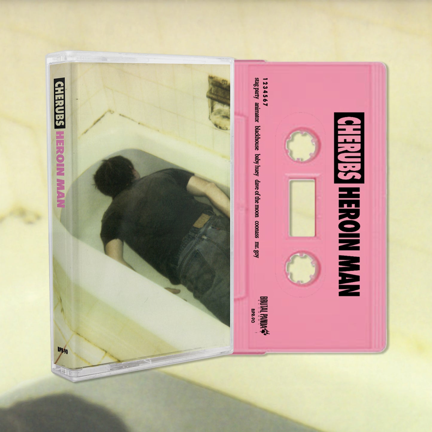 CHERUBS - Heroin Man - Cassette Tape