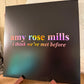 amy rose mills - i think we've met before- 12" Vinyl LP (PRE-ORDER)