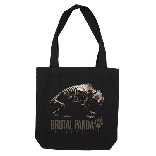 Brutal Panda Records - Panda Skeleton Tote-Bag (Designed by Jacob Bannon)