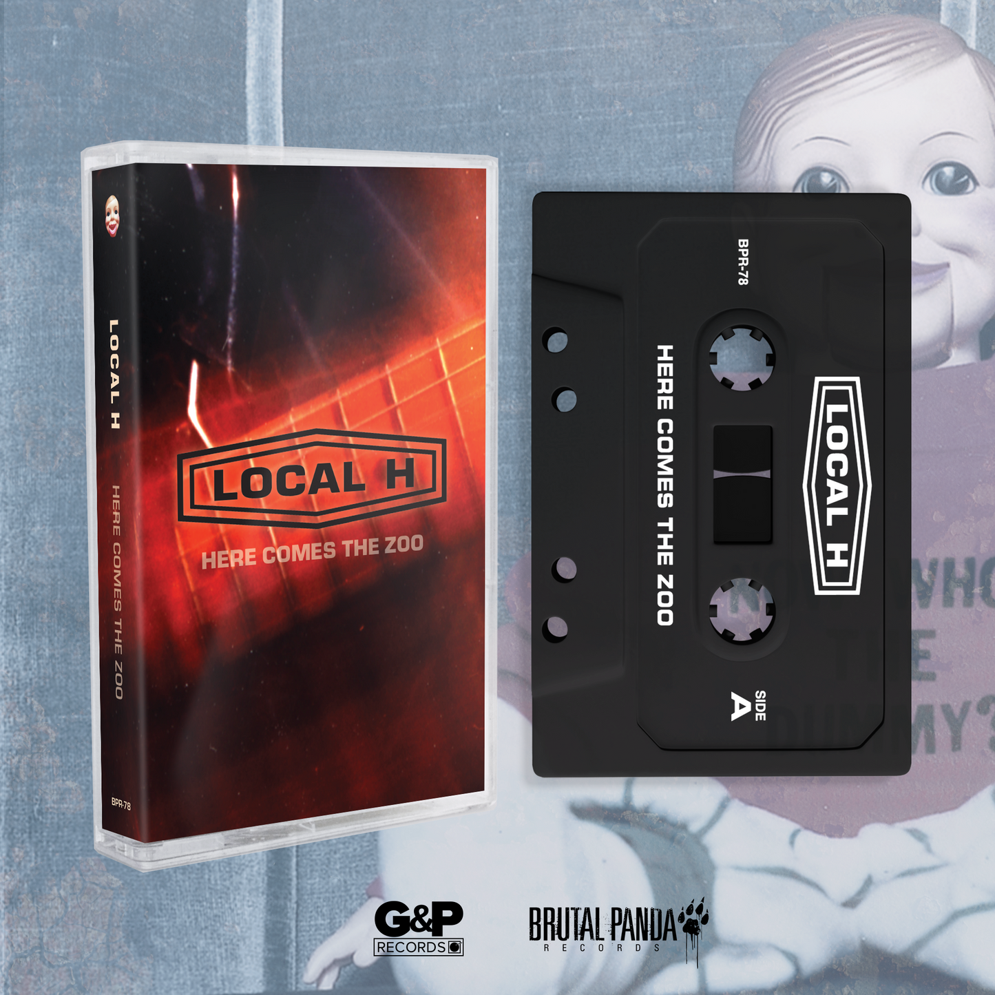 LOCAL H - Here Comes the Zoo 20th Anniversary - Cassette Tape