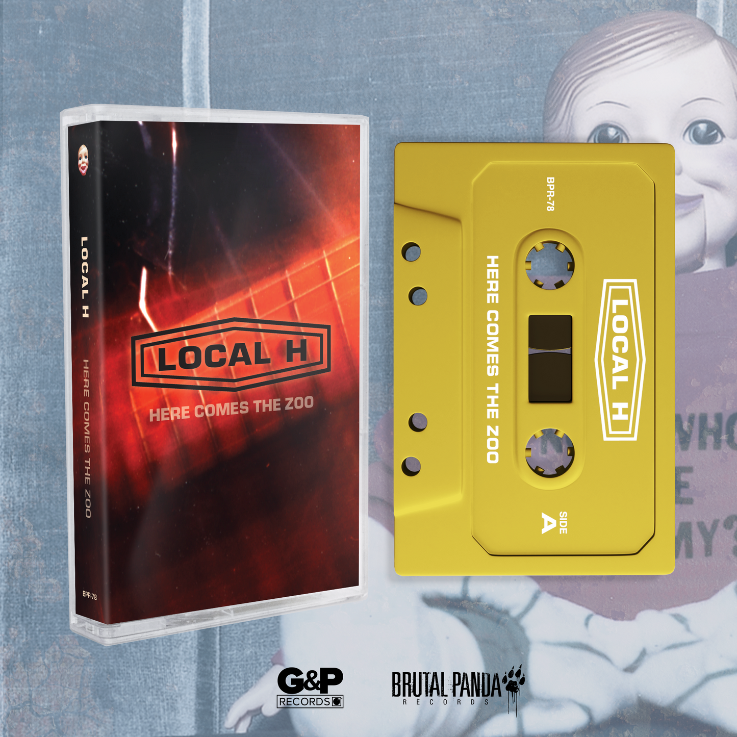 LOCAL H - Here Comes the Zoo 20th Anniversary - Cassette Tape