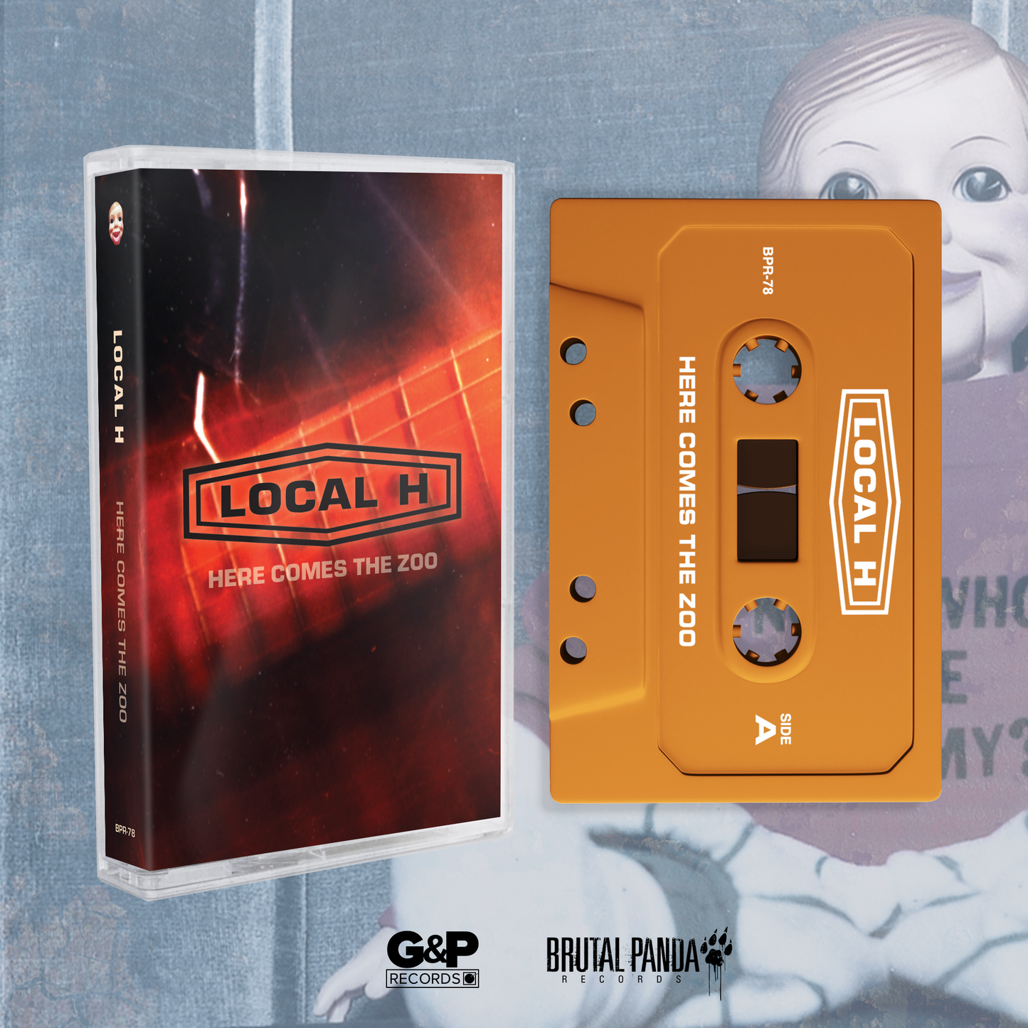 LOCAL H - Here Comes the Zoo 20th Anniversary - Cassette Tape