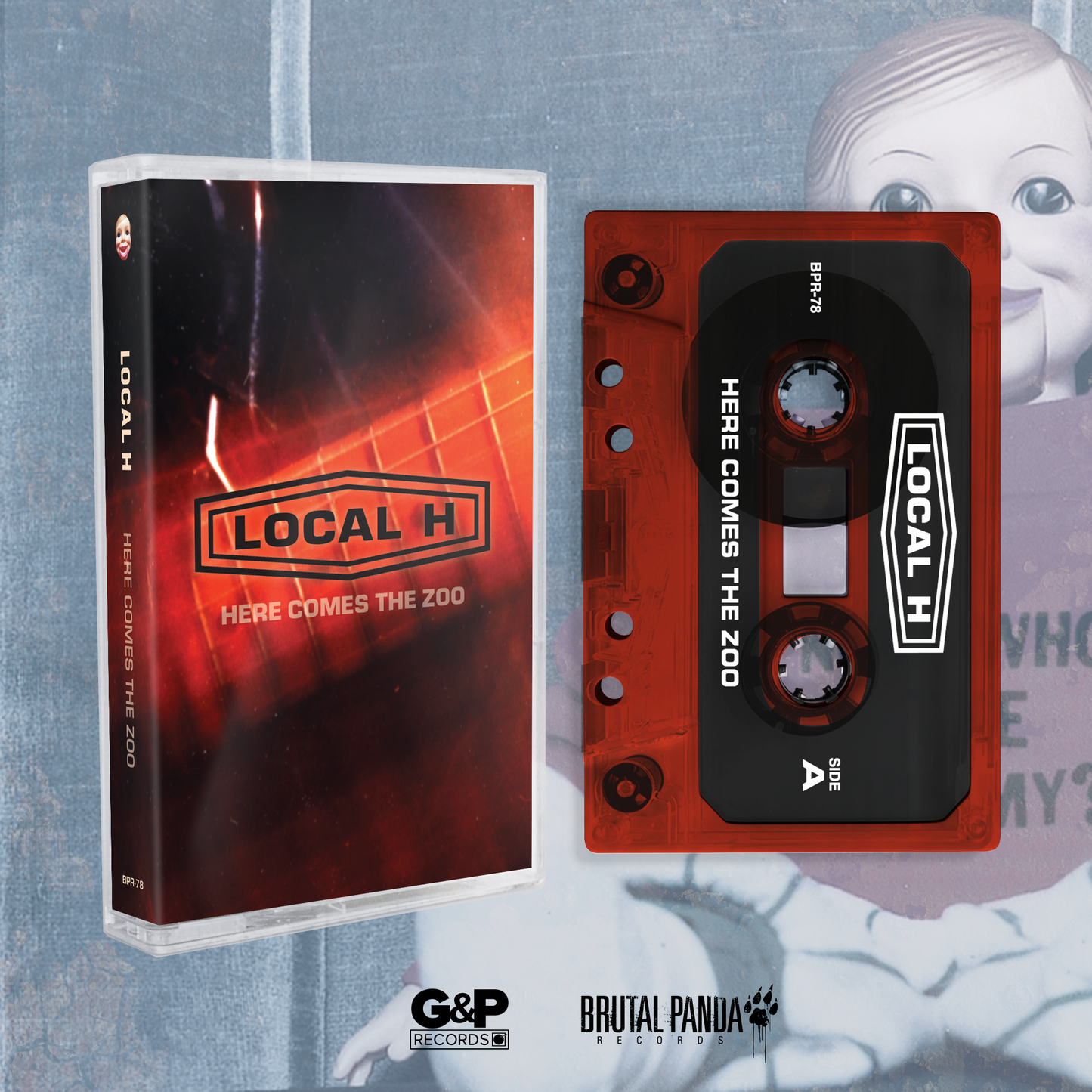 LOCAL H - Here Comes the Zoo 20th Anniversary - Cassette Tape