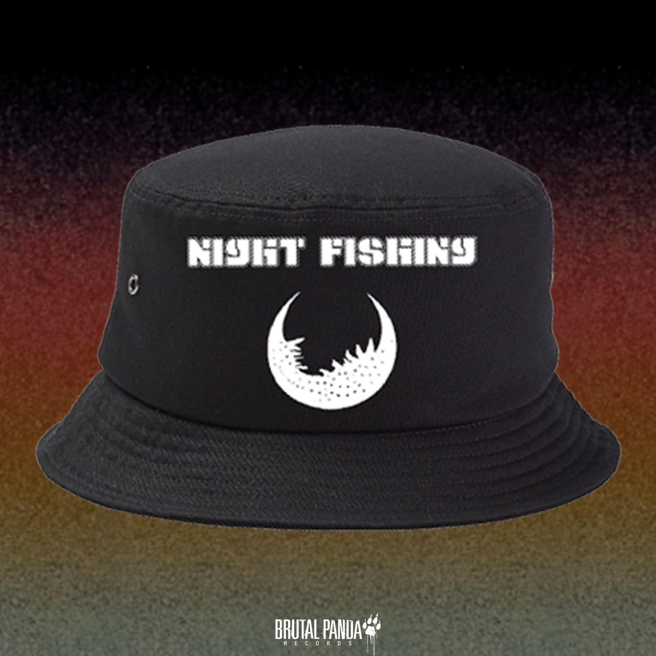 NIGHT FISHING - Bucket / Trucker Hat – Brutal Panda Records