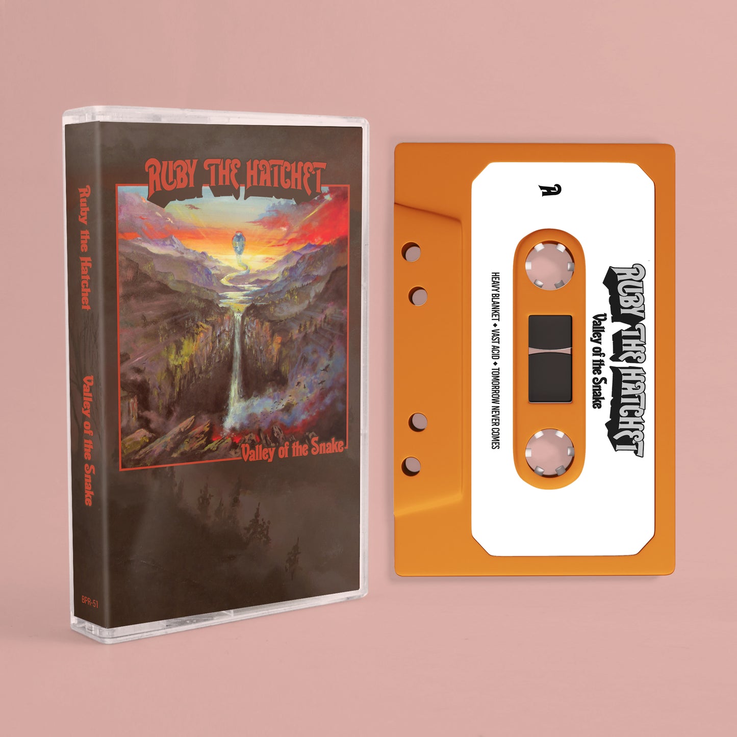 RUBY THE HATCHET - Valley Of The Snake Cassette Tape