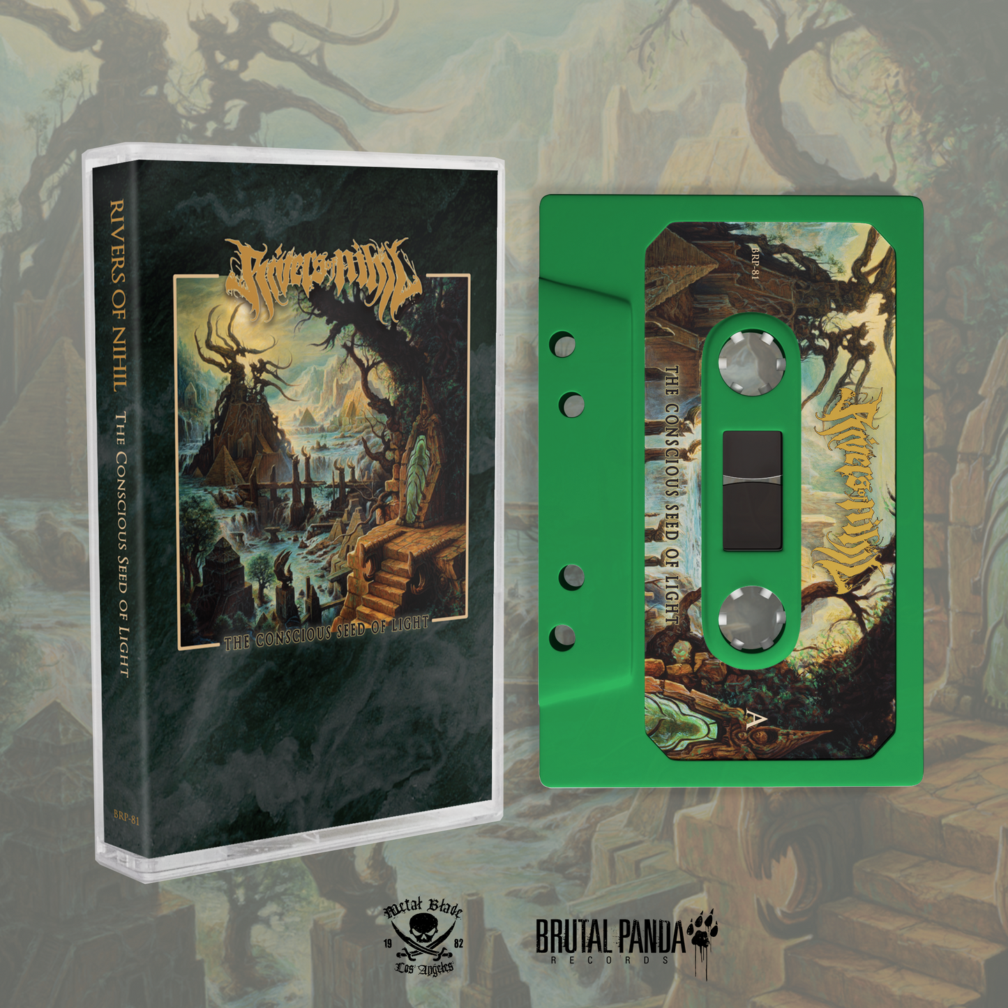 RIVERS OF NIHIL - The Conscious Seed Of Light - Cassette Tape