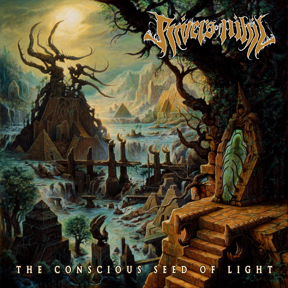 RIVERS OF NIHIL - The Conscious Seed Of Light - Cassette Tape