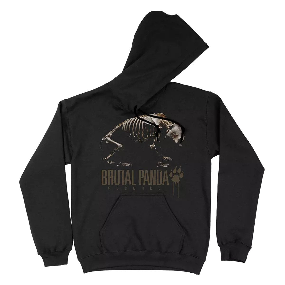 Brutal Panda Records - Panda Skeleton Hoodie (Designed by Jacob Bannon)