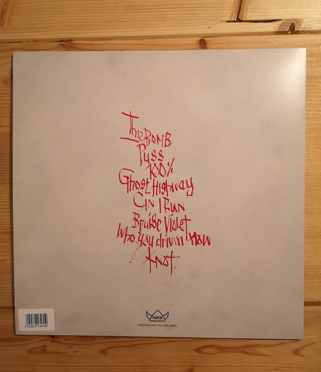 MANTAR - Grungetown Hooligans II - 12" Vinyl LP